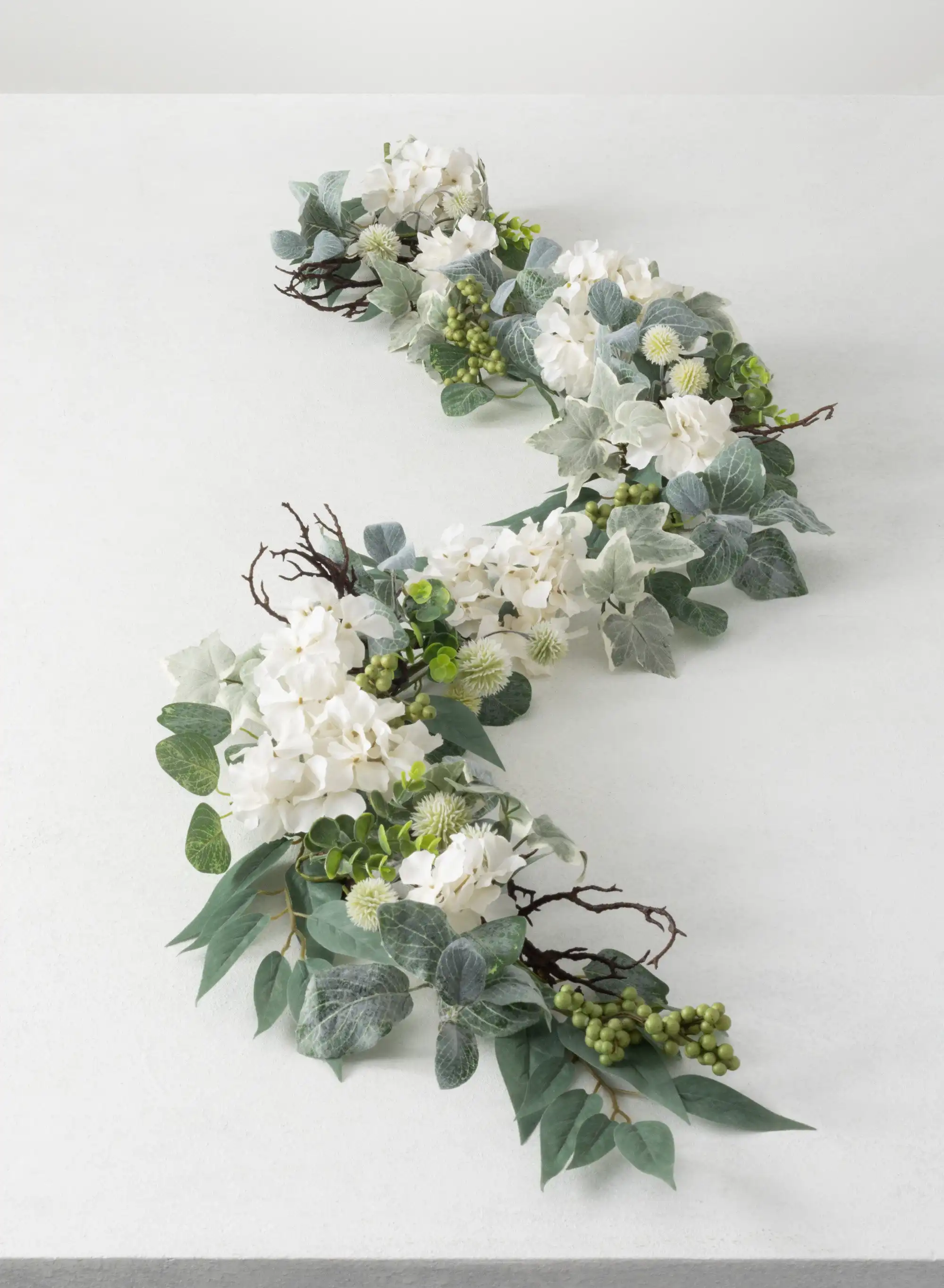 The Twillery Co.® 72 Artificial Hydrangea Garland & Reviews | Wayfair