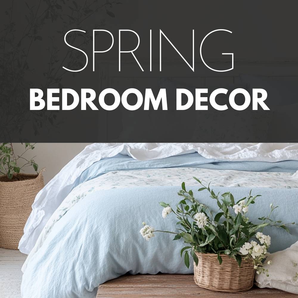 spring bedroom decor