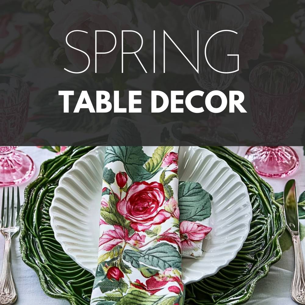 spring table decor