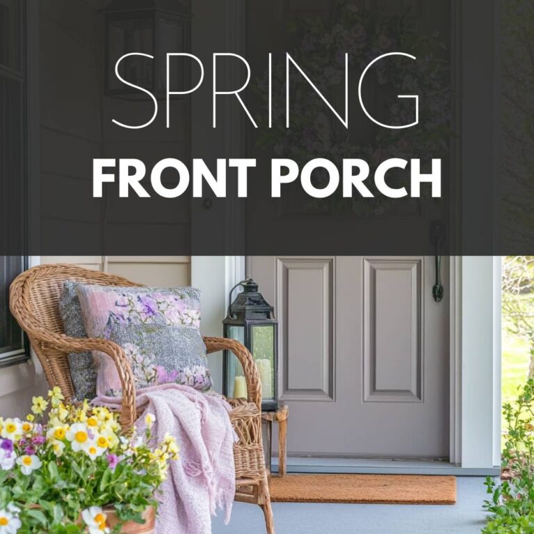 spring front porch