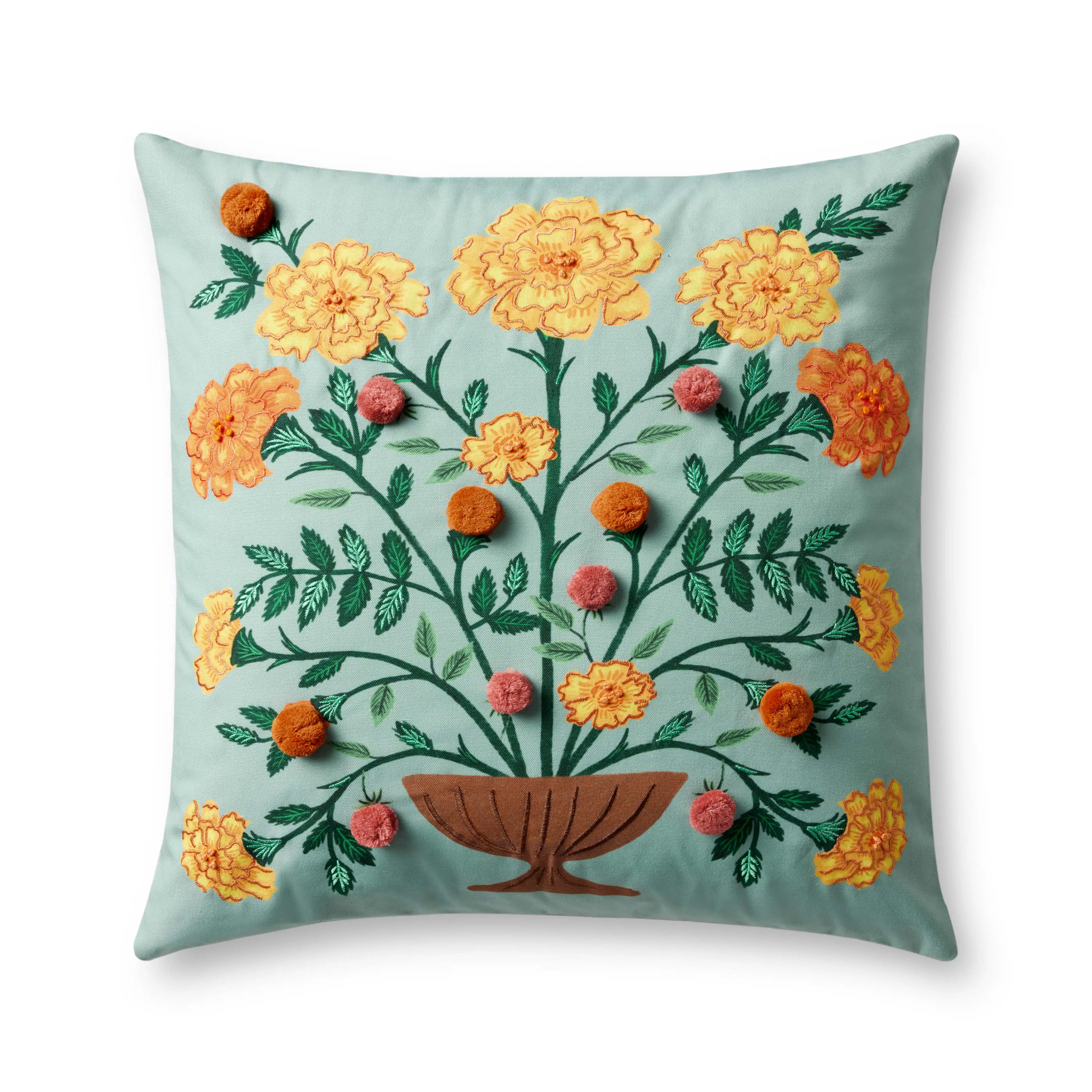 Rifle Paper Co. x Loloi Tulips Pillow | Wayfair