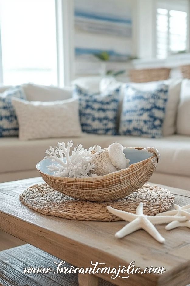 coastal decor living room