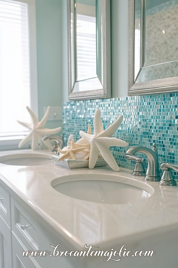 coastal bathroom color scheme