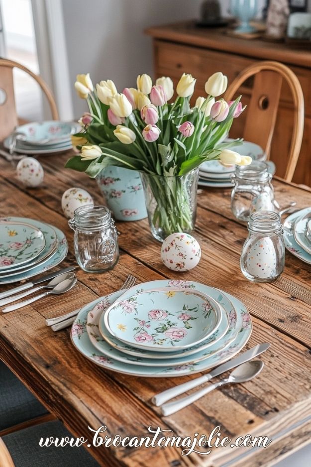 easter tablescapes