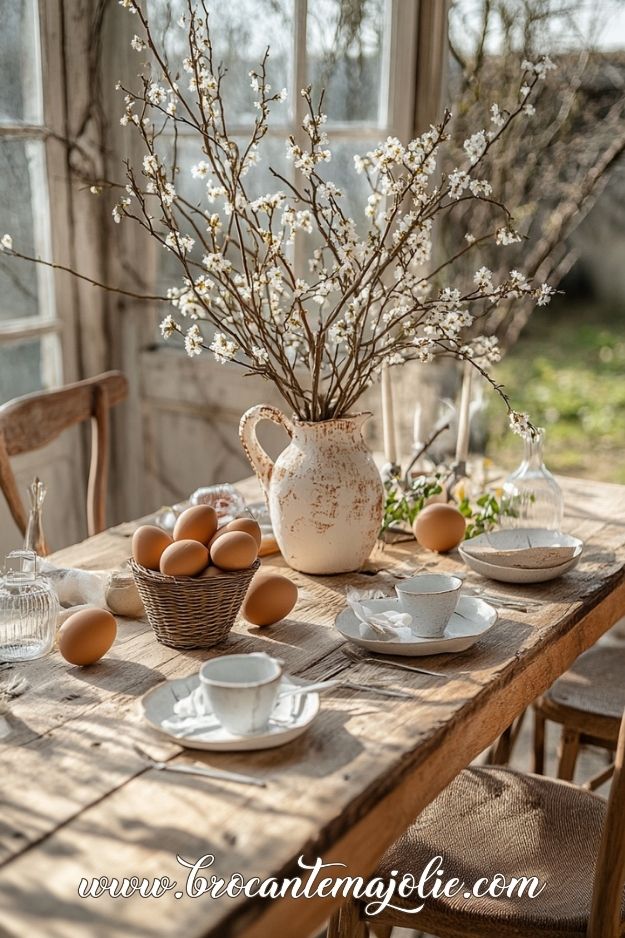 easter table settings