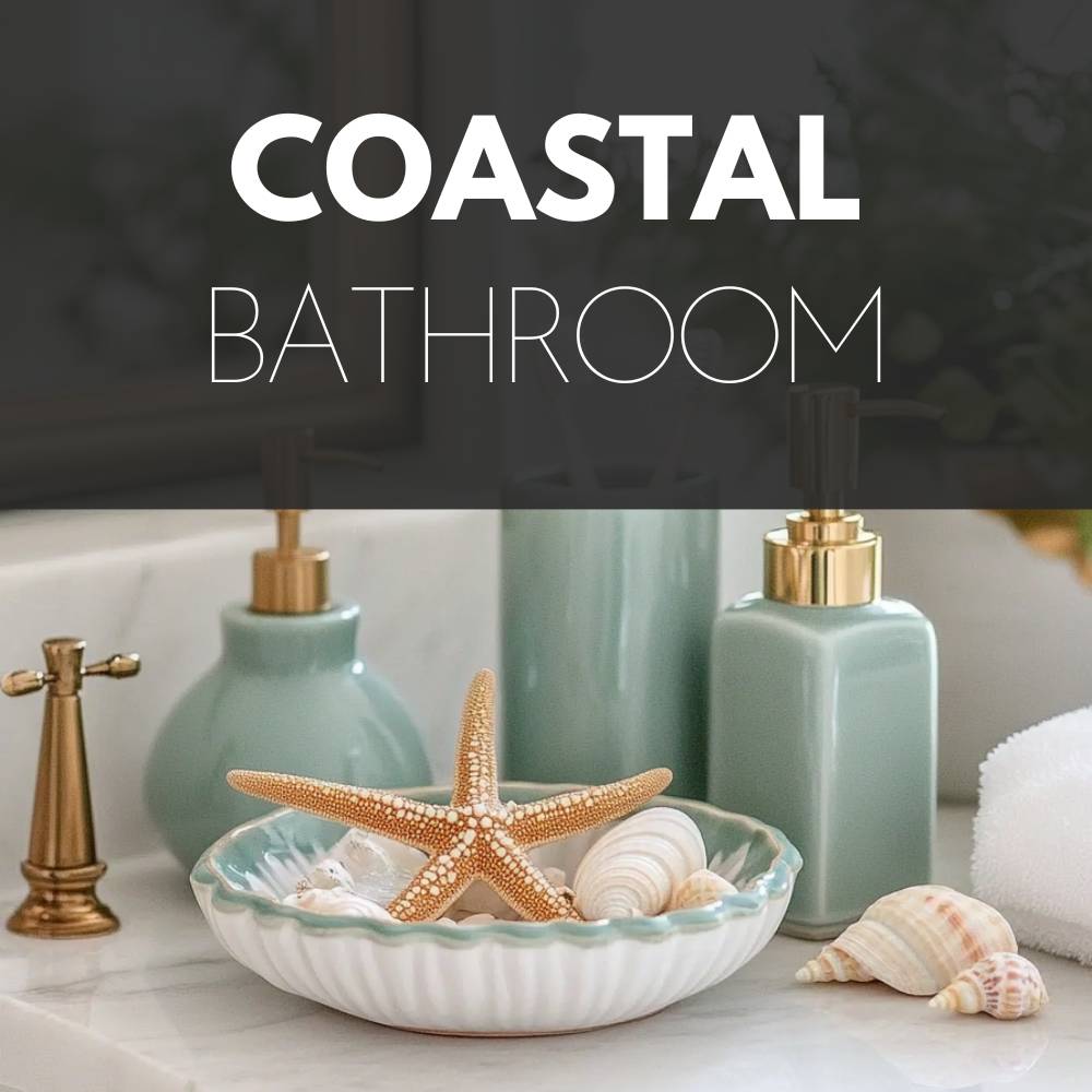 The Most Gorgeous Coastal Bathroom Design Ideas to Bring the Beach Home Right Now!