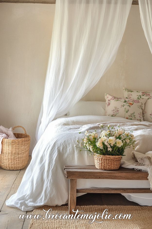 spring bedroom decor