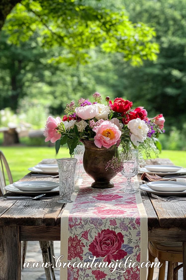 Spring Dining Room Table Decor Made Easy - Brocante Ma Jolie