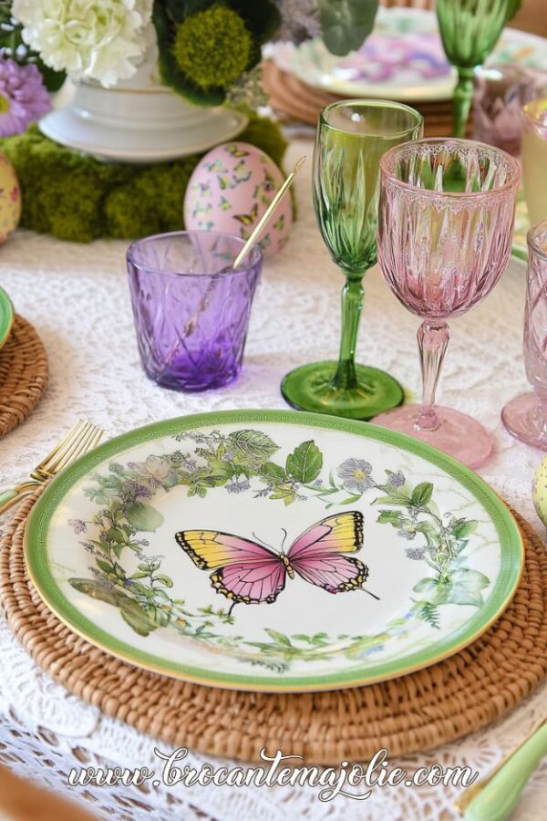 Spring Dining Room Table Decor Made Easy - Brocante Ma Jolie