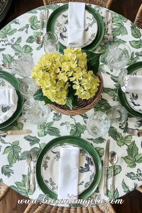 Spring Dining Room Table Decor Made Easy - Brocante Ma Jolie