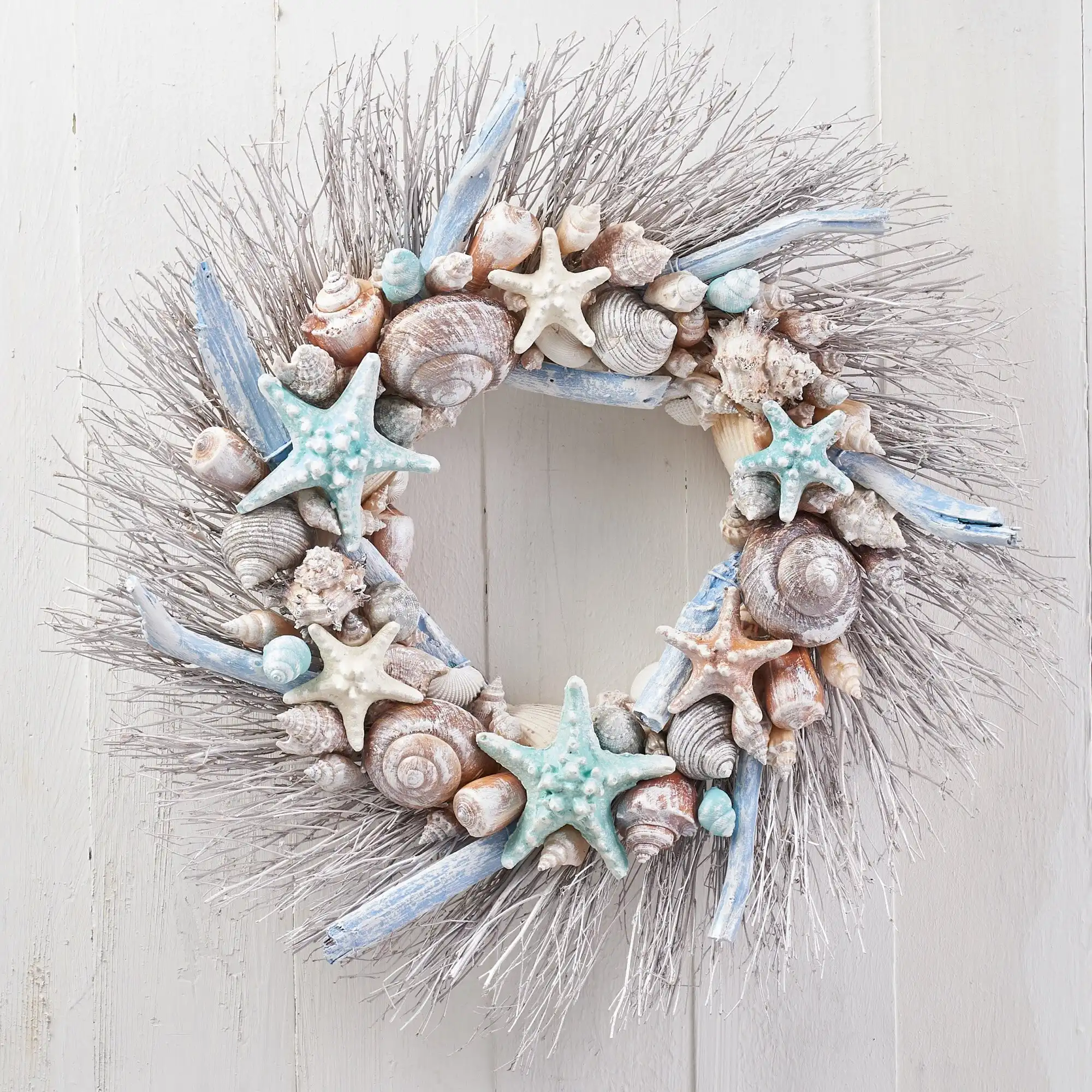 Rosecliff Heights 20" Coastal Shell Wreath & Reviews | Wayfair