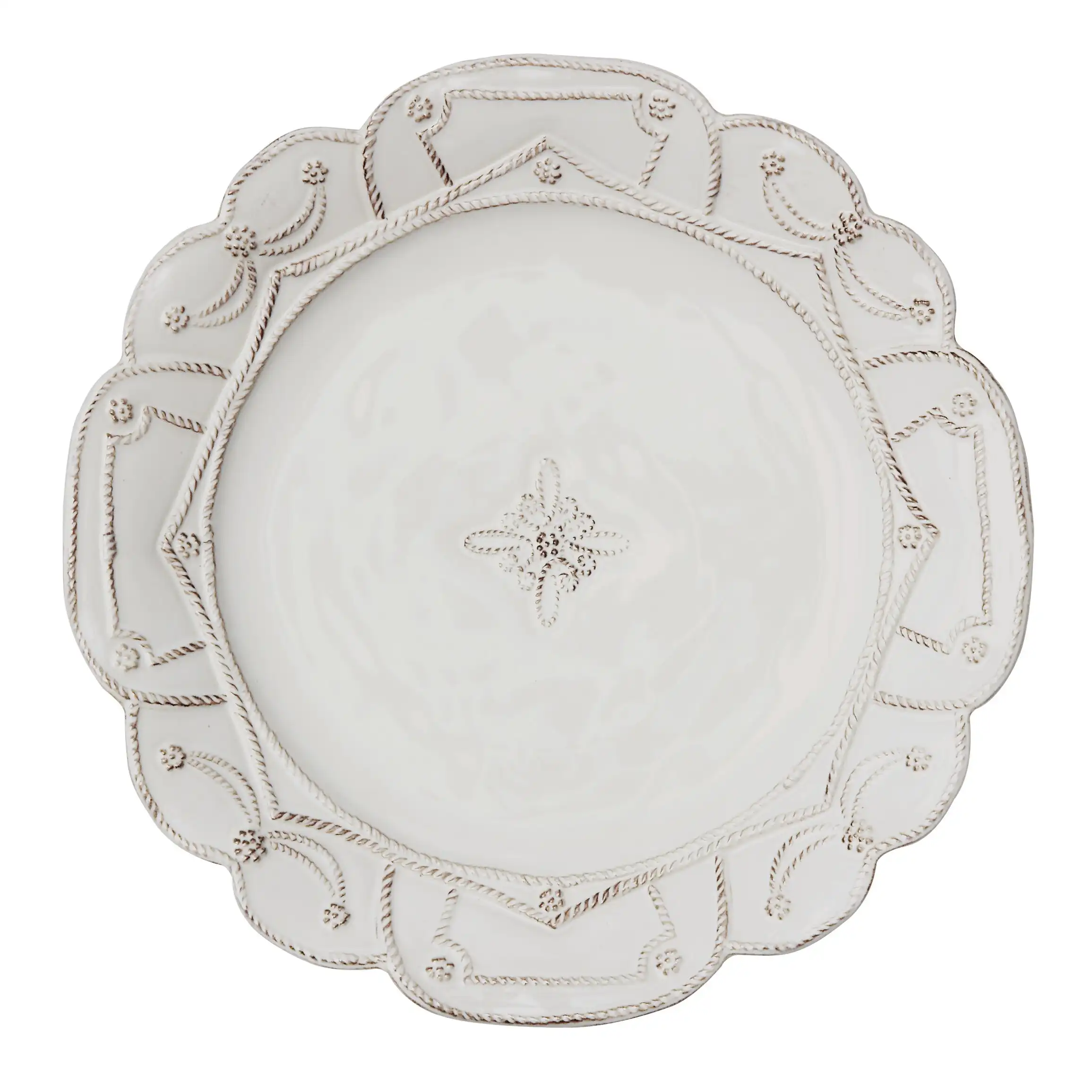 Juliska Jardins du Monde Dinner Plate - Whitewash | Wayfair