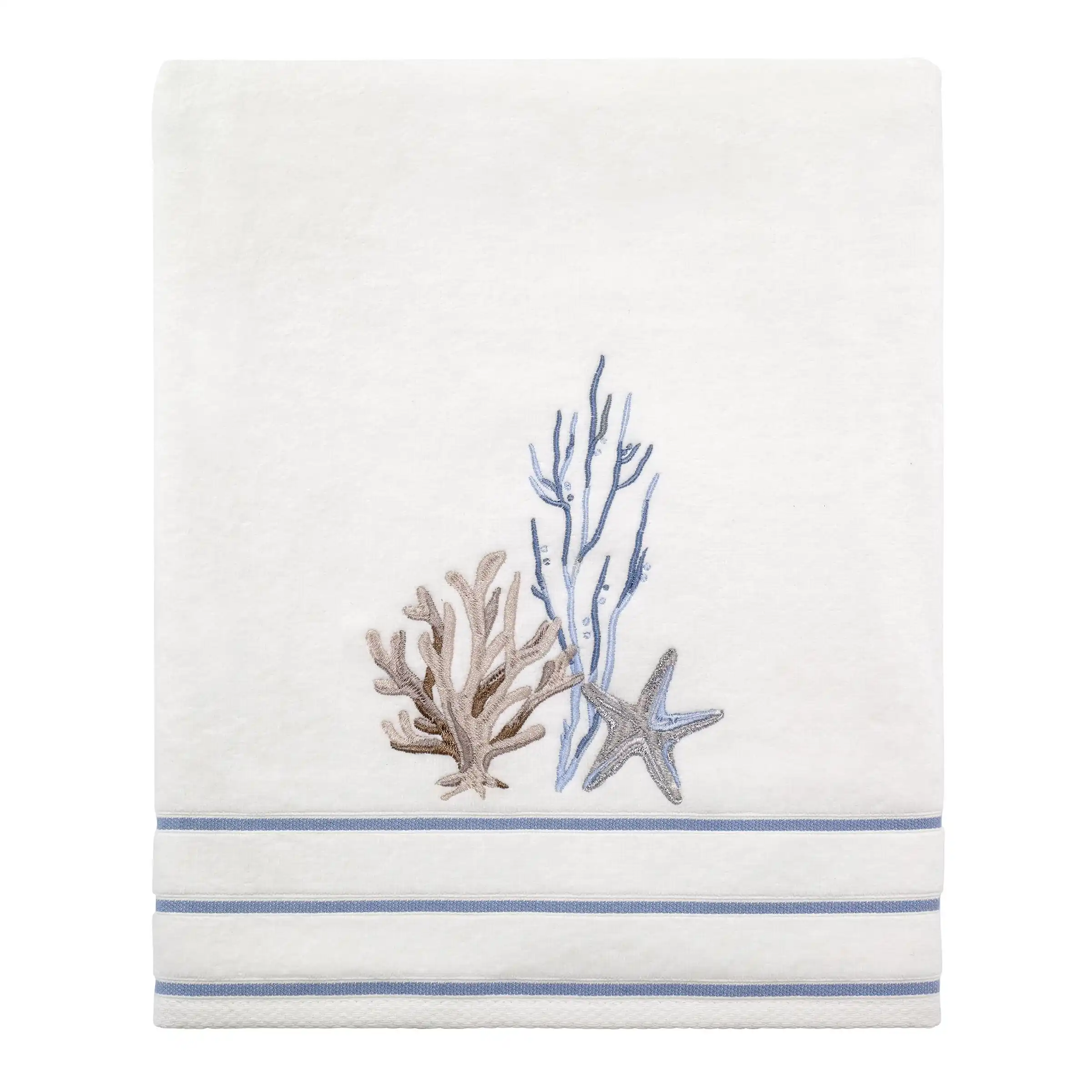 Rosecliff Heights Abstract Coastal 100% Cotton Bath Towel & Reviews | Wayfair