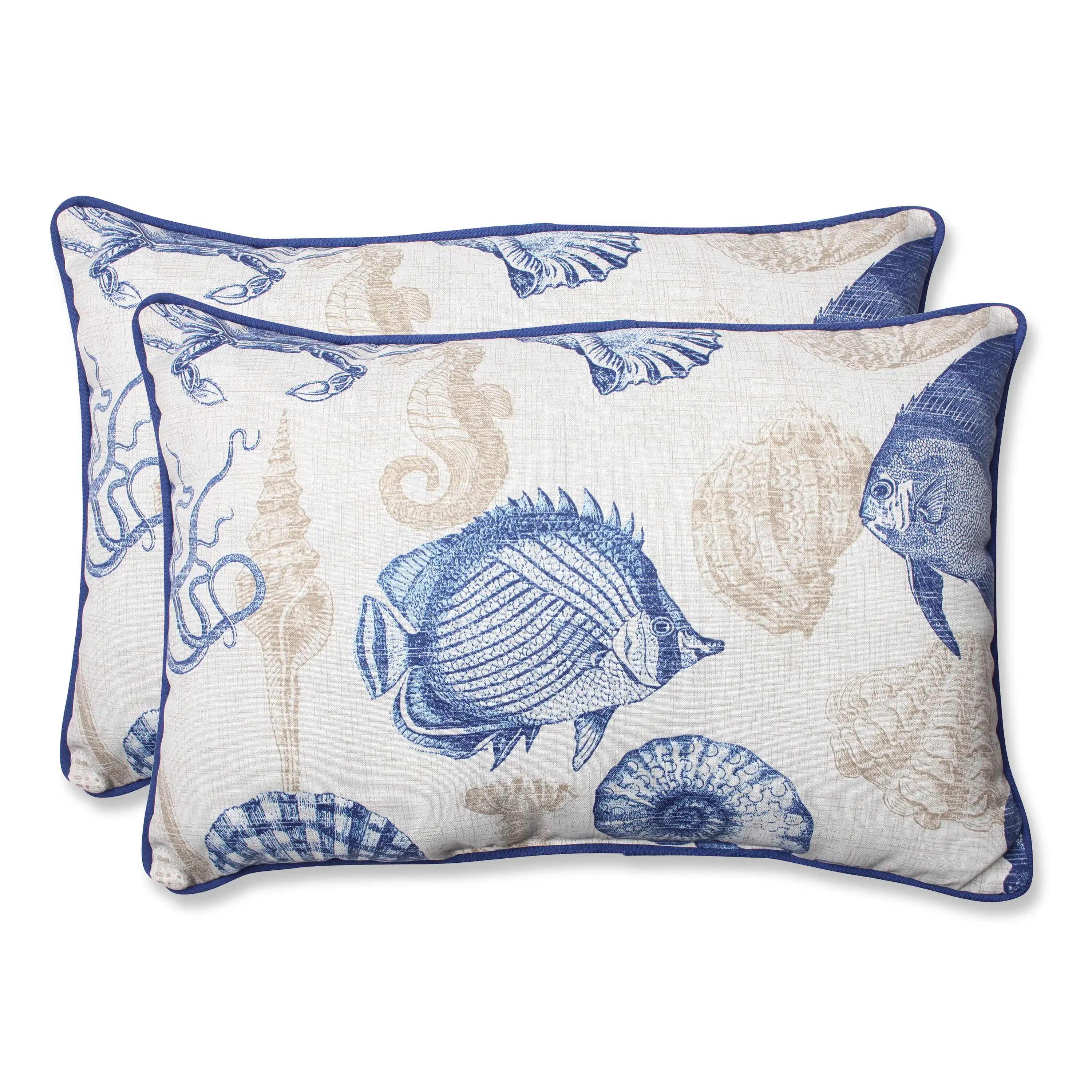 Pillow Perfect Sealife Indoor/Outdoor Lumbar Pillow & Reviews | Wayfair