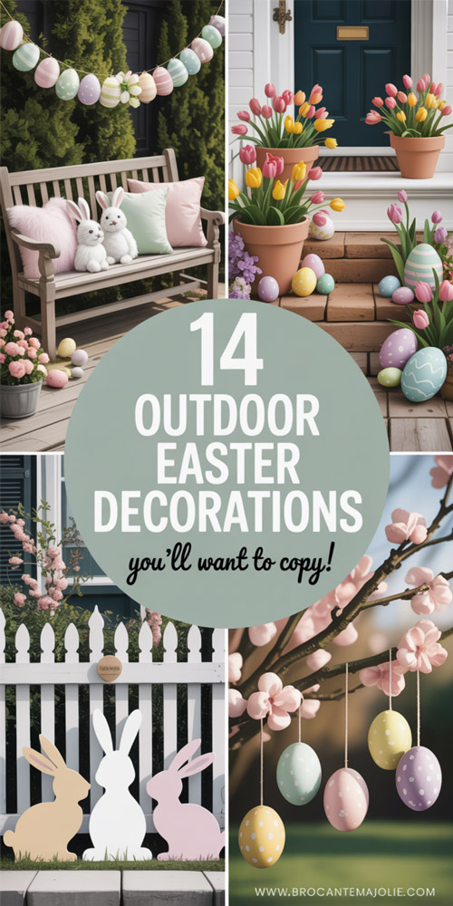 easter decorations outdoor pinterest pin