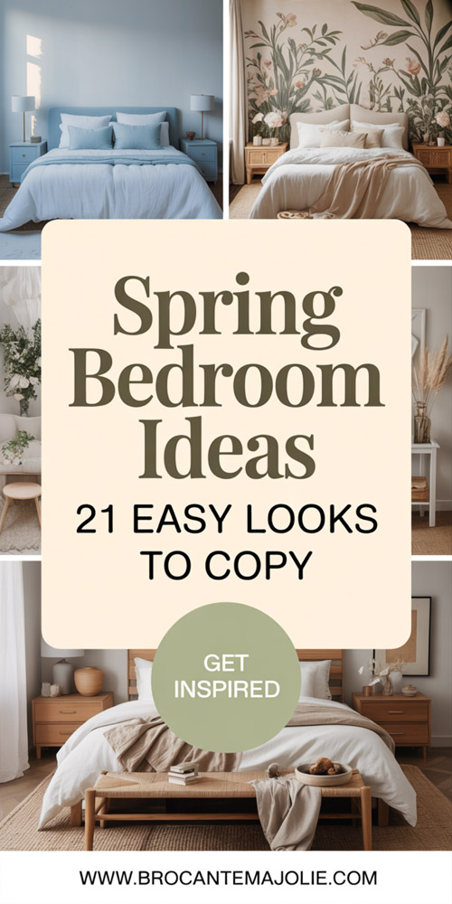 spring bedroom pinterest pin