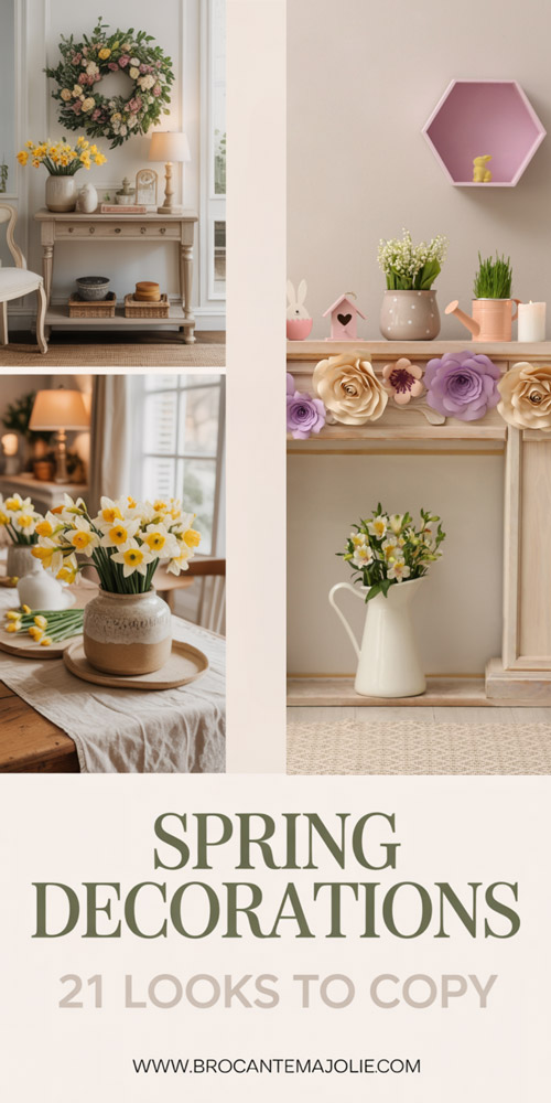 spring decorations pinterest pin