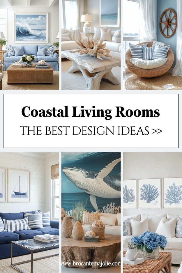 coastal living room pin