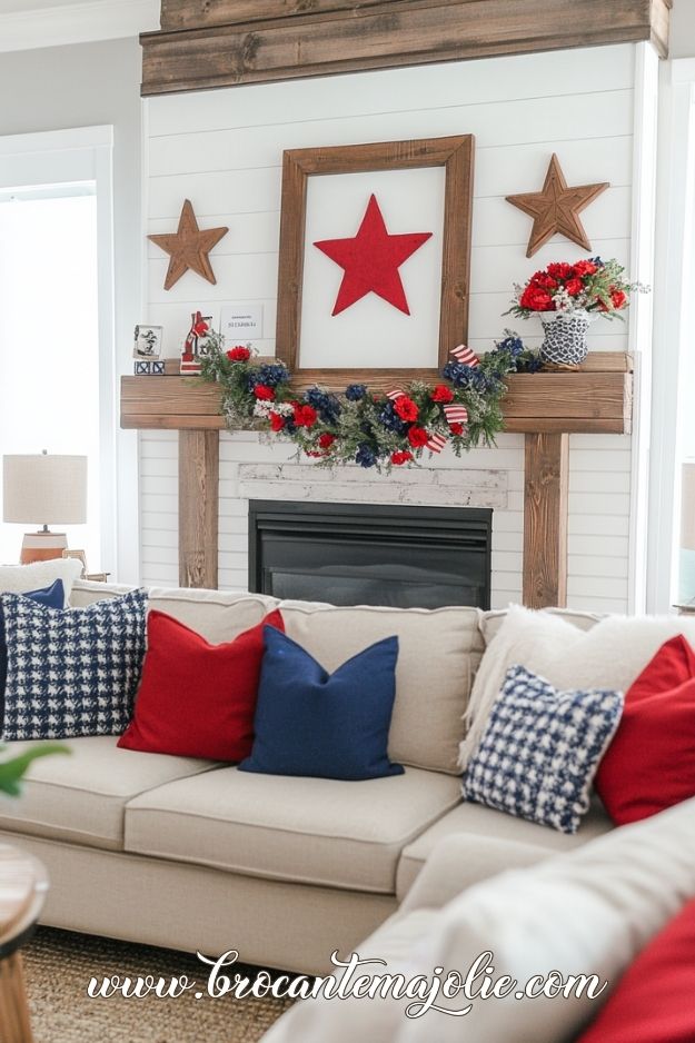 4th of july living room decorations