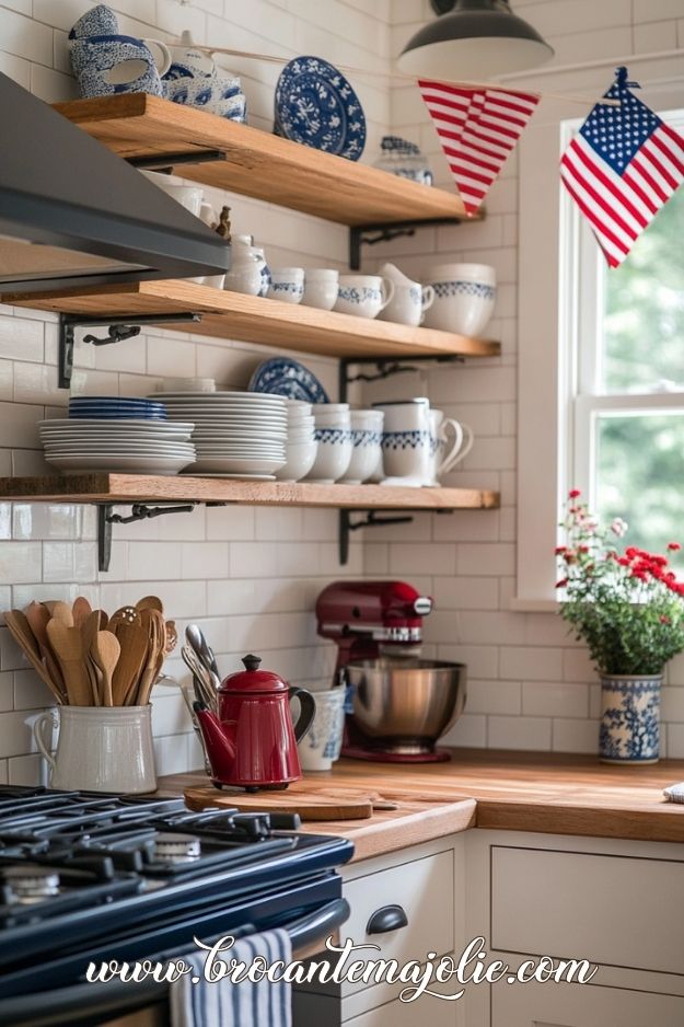 kitchen 4th of july decorations