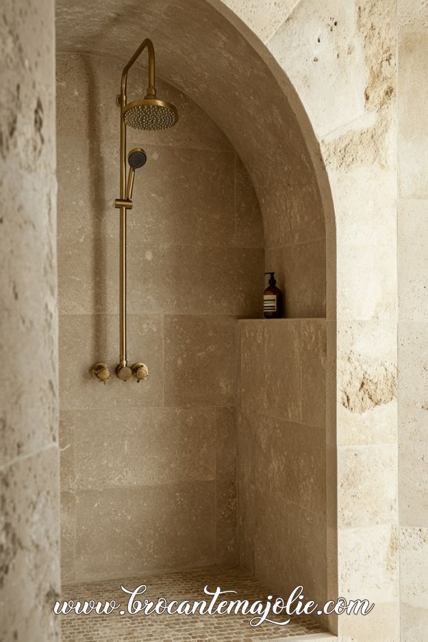 Mediterranean home style bathroom