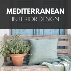 mediterranean interior design vignette