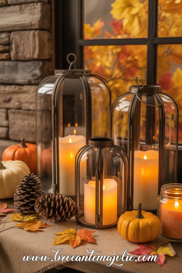 fall lanterns