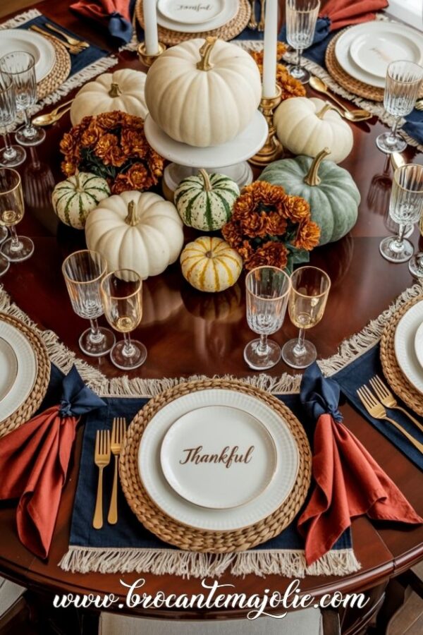 Fall Table Decor Made Easy: 15 Tablescape Ideas You’ll Love - Brocante ...