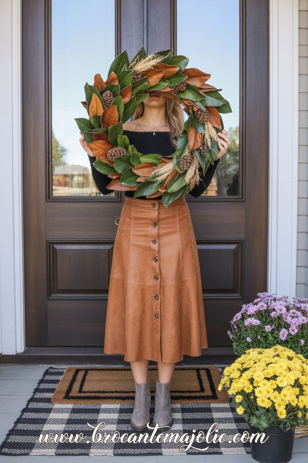 extra large fall wreath