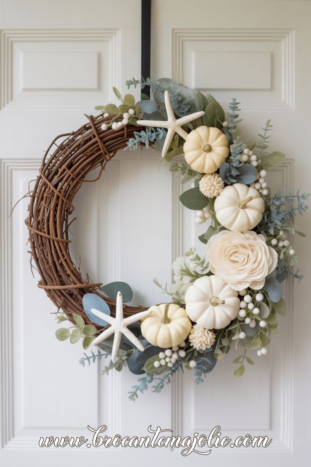 coastal fall decor ideas for the home