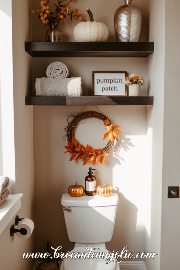 fall bathroom decor ideas for the home