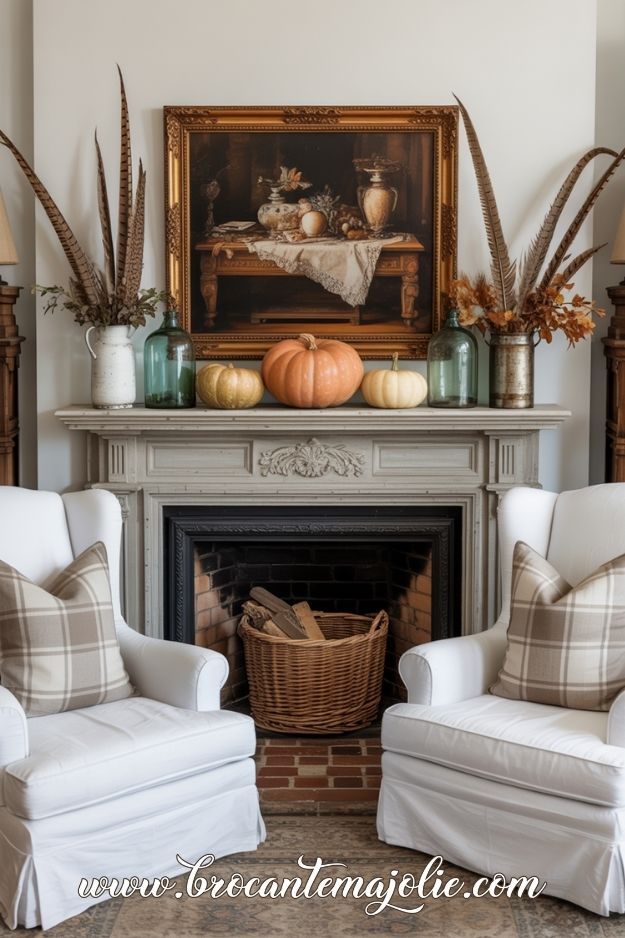 fall decor ideas for the living room