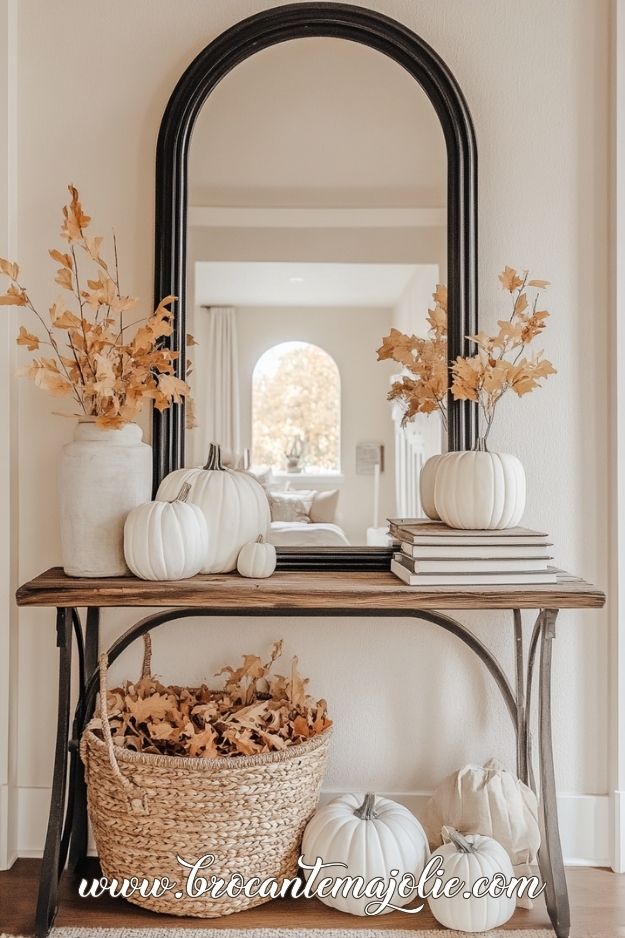fall entryway