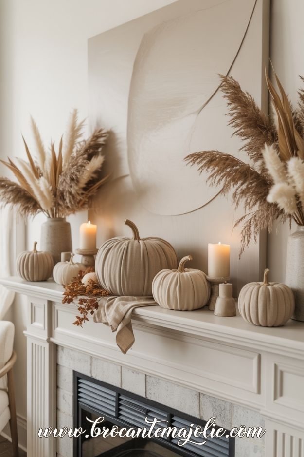 neutral fall decor