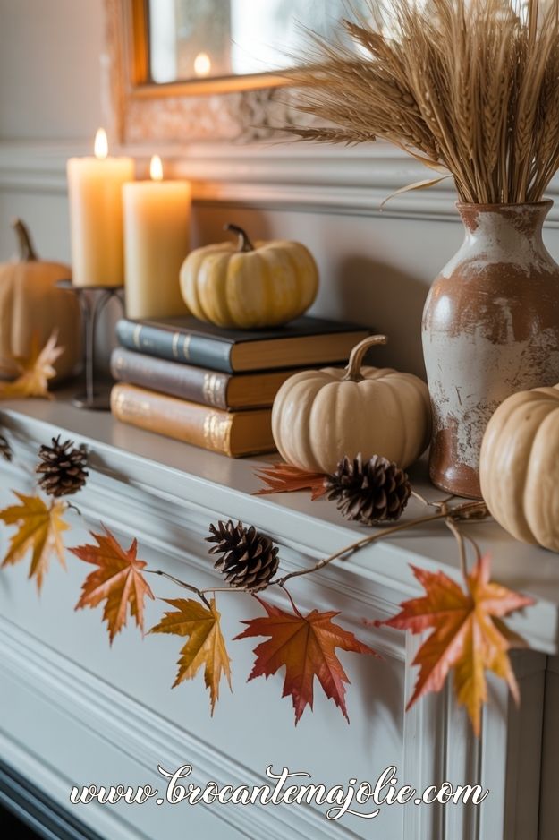 leaf garland fall