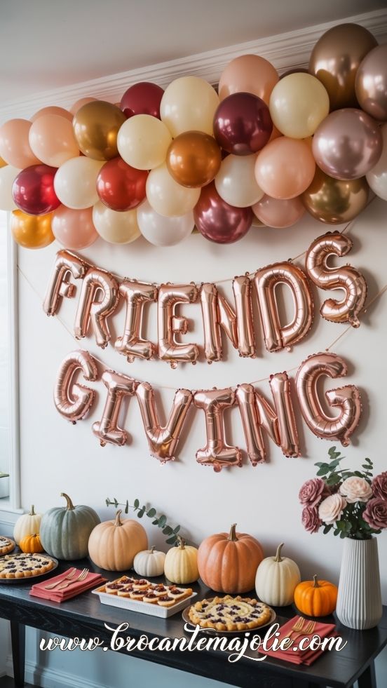 thanksgiving party decorations