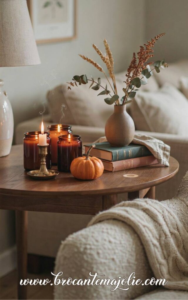 simple fall decor on a budget