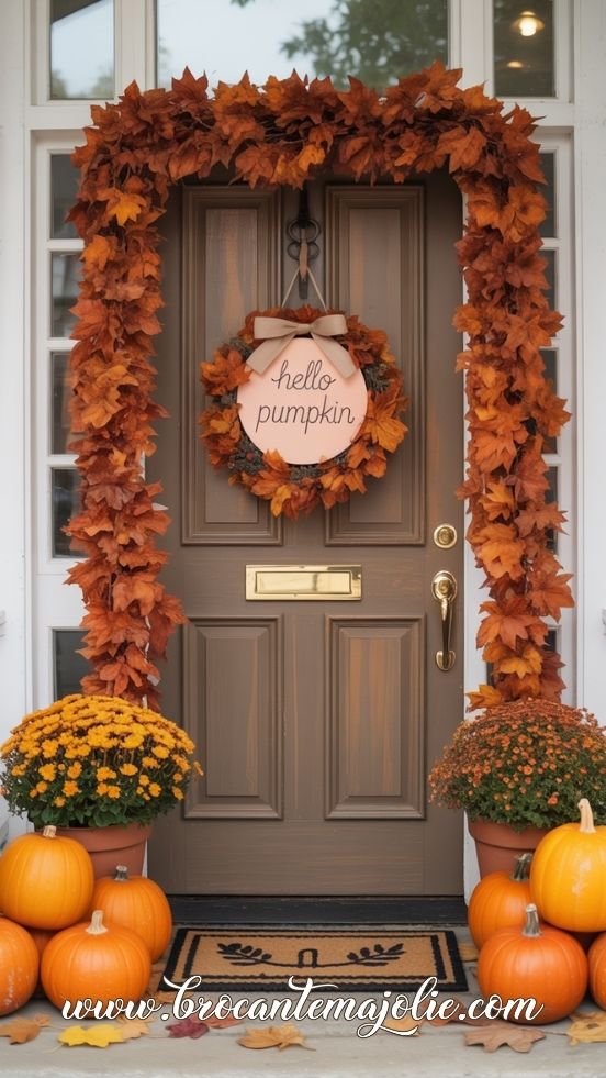 thanksgiving decorations outdoor front porch