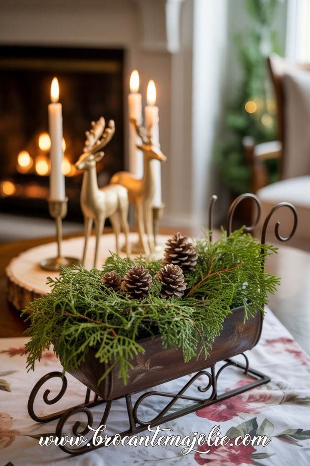 woodland christmas decor ideas
