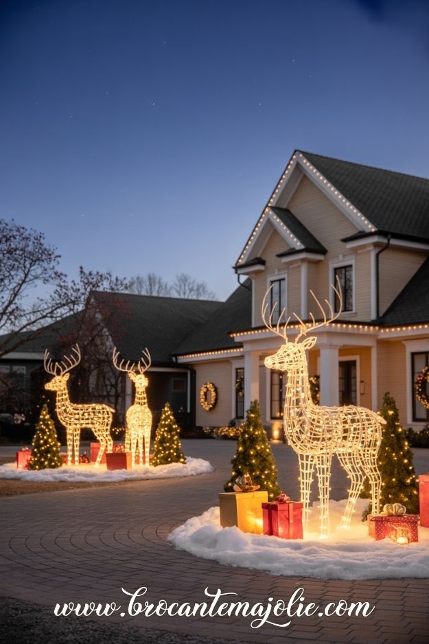 christmas large yard display