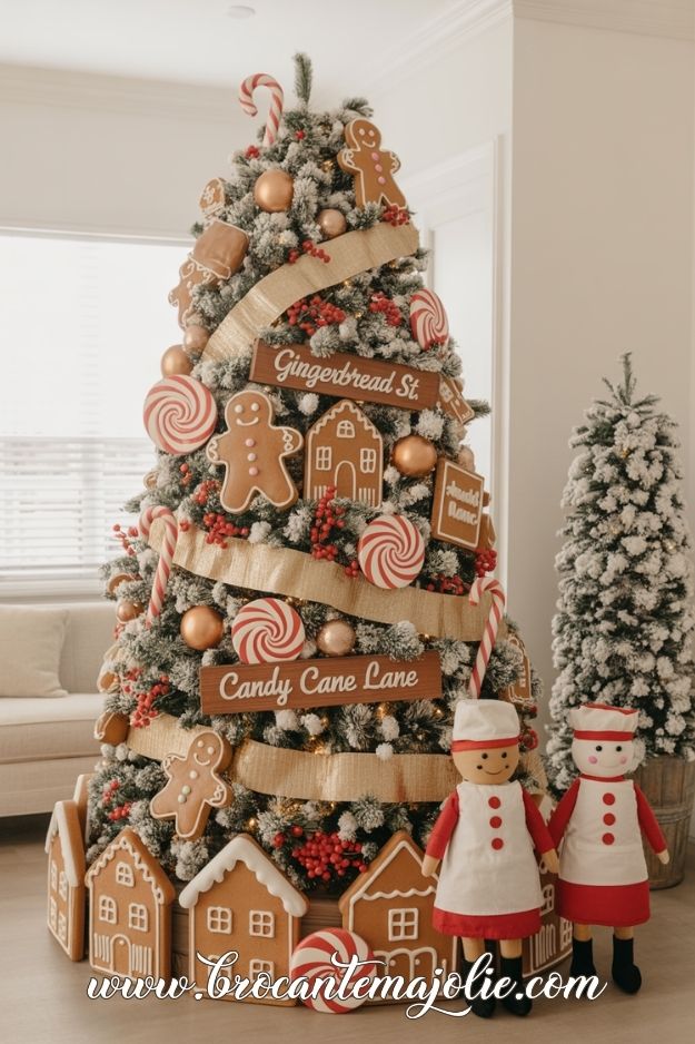 gingerbread christmas tree