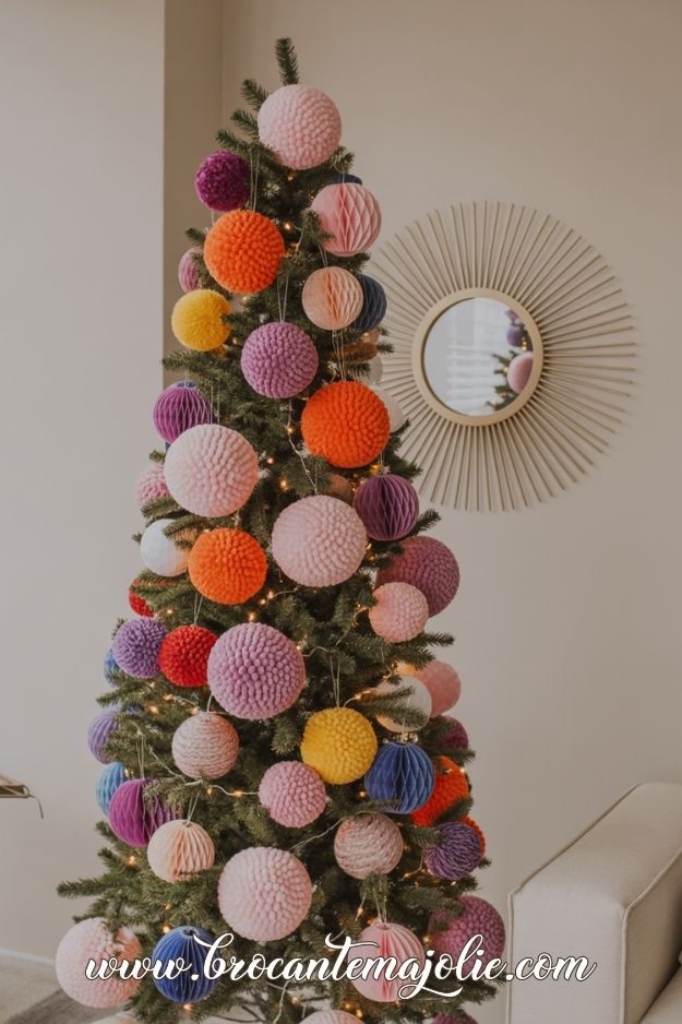 colorful christmas tree