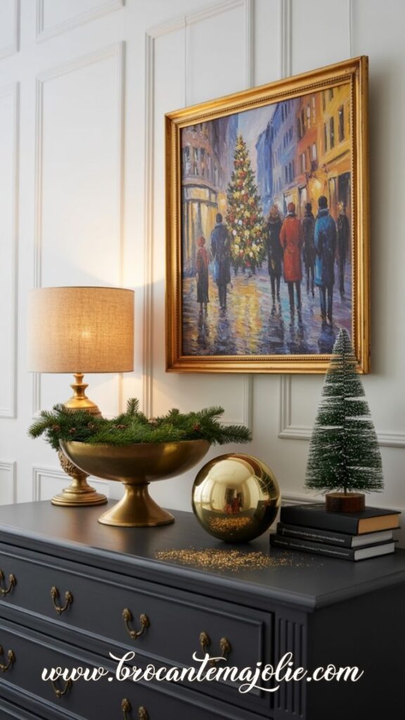 christmas decor ideas for wall living room
