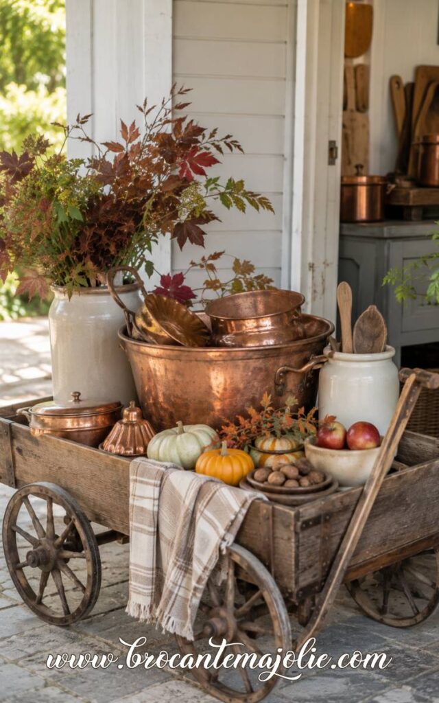 fall wagon decor ideas