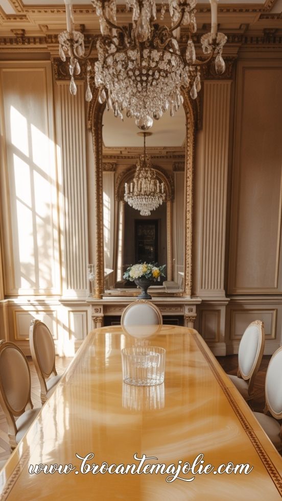parisian apartment dining room table