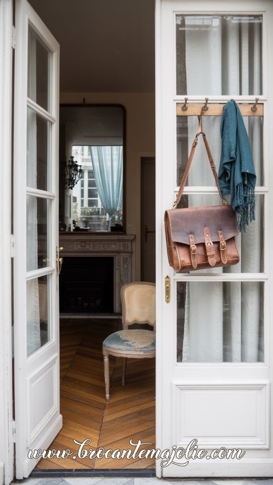 curtains over french doors