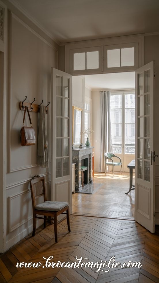 parisian apartment french doors