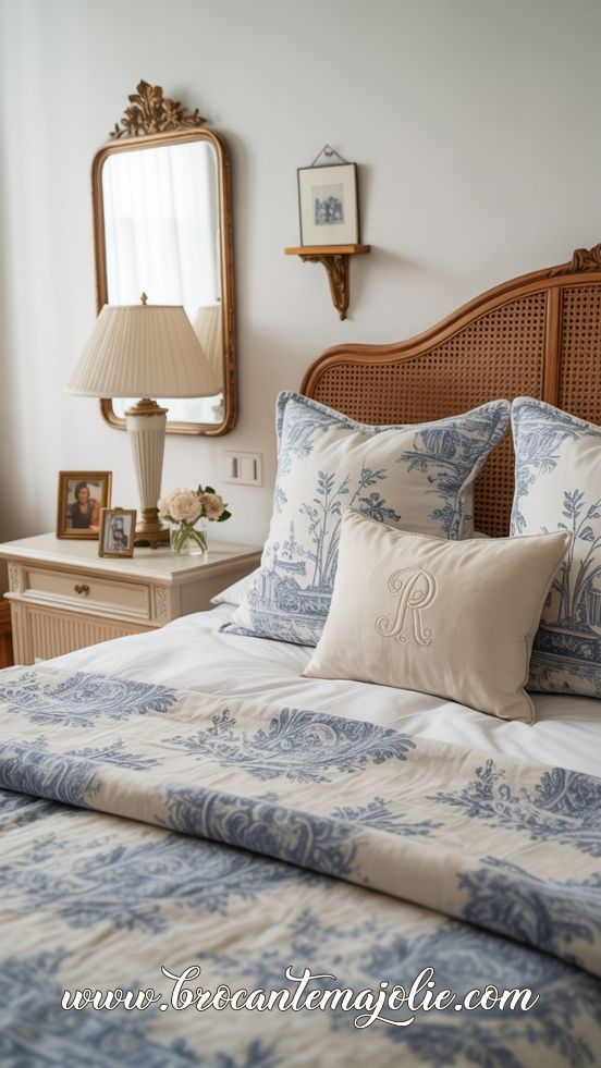 french blue bedding