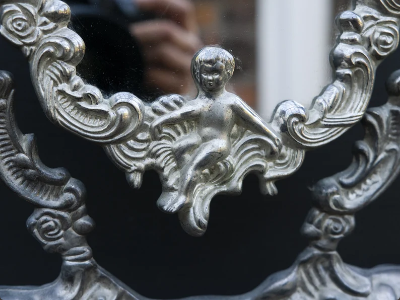 Vintage dressing table mirror - Image 5