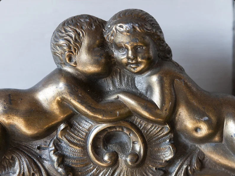 French antique Bronze Louis XV photo frame - Image 5